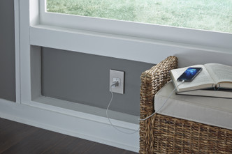 adorne 15A Dual Tamper-Resistant Outlet (ARTR152W4)