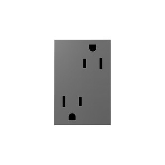 adorne 15A Dual Tamper-Resistant Plus-Size Outlet (ARTR153M4)