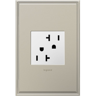 adorne 20A Dual Tamper-Resistant Outlet (ARTR202W4)