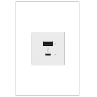 adorne Ultra-Fast USB Type-A/C Outlet Module (ARUSB2AC6W4)