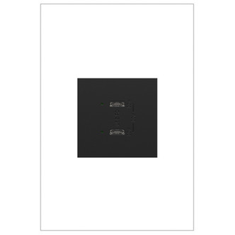 Legrand - ARUSB30PDG4 - Ultra-Fast Plus Power Delivery USB Type-C/C Outlet Module - adorne - Graphite