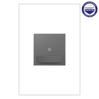 Legrand - ASOS32M4 - Motion Sensor Switch Auto On/Off with Microban - adorne - Magnesium