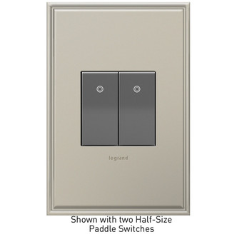 adorne 277V Paddle Switch, Half-Size with Microban (ASPD1531M277)