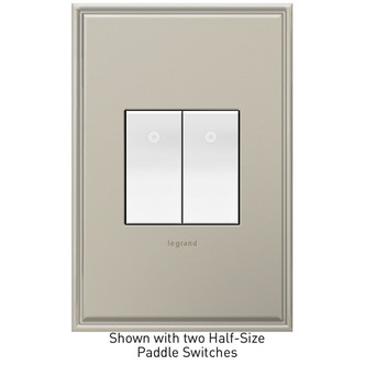 adorne 227V Paddle Switch, Half-Size with Microban (ASPD1531W277)