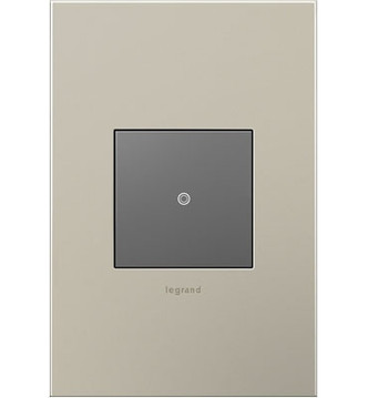 adorne One-Gang Screwless Wall Plate (AWC1G2SN4)