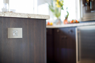 adorne Four-Gang Screwless Wall Plate (AWC4GBS4)