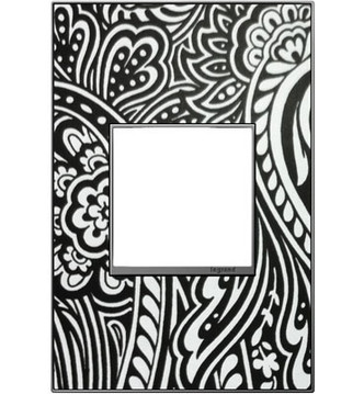 adorne One-Gang Screwless Wall Plate Trim (AWM1G2M4)