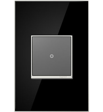 adorne One-Gang Screwless Wall Plate (AWM1G2MB4)