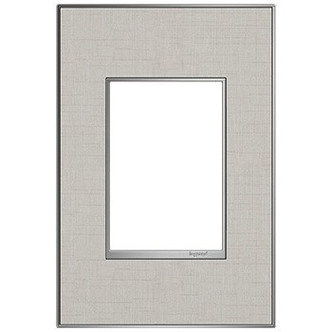 Legrand - AWM1G3TL4 - Gang Wall Plate - Adorne - Linen