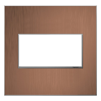 Legrand - AWM2GCU4 - Two-Gang Screwless Wall Plate - adorne - Copper