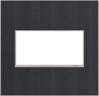 Legrand - AWM2GRG4 - Two-Gang Screwless Wall Plate - adorne - Rustic Gray