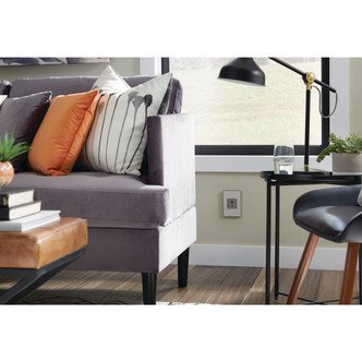 adorne Two-Gang Screwless Wall Plate (AWM2GTL4)