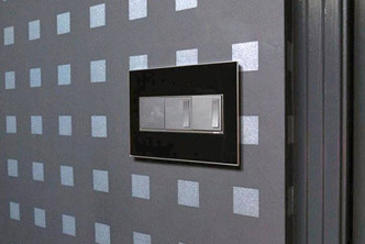 adorne Three-Gang Screwless Wall Plate (AWM3GMB4)