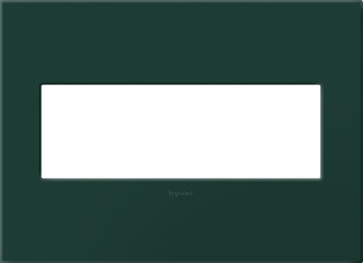 adorne Three-Gang Screwless Wall Plate with Microban (AWP3GEG)