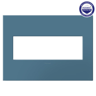 Legrand - AWP3GMY - Three-Gang Screwless Wall Plate with Microban - adorne - Mystic