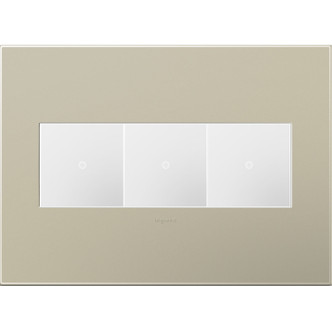 adorne Three-Gang Screwless Wall Plate (AWP3GTM4)
