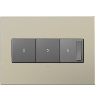 adorne Three-Gang Screwless Wall Plate (AWP3GTM4)