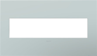 Legrand - AWP4GBL4 - Four-Gang Screwless Wall Plate - adorne - Pale Blue