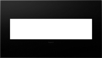 Legrand - AWP4GGR4 - Gang Wall Plate - Adorne - Graphite