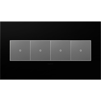 adorne Four-Gang Screwless Wall Plate (AWP4GNK4)