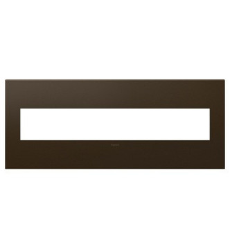 Legrand - AWP6GBR1 - Gang Wall Plate - Adorne - Bronze