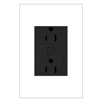 Legrand - WNAR153G1 - 15A Smart Outlet with Netatmo Plus-Size - adorne - Graphite