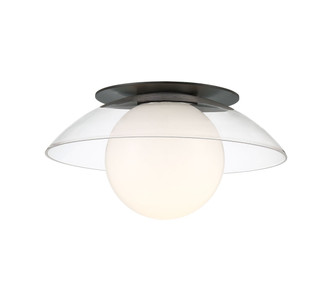 Lib & Co. - 10125-06 - One Light Ceiling / Wall Mount - Ancona - Metallic Black