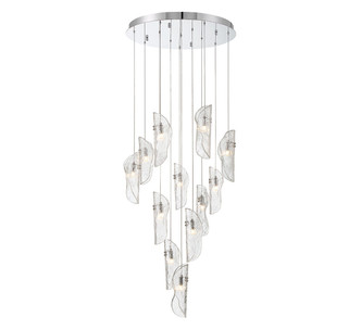 Lib & Co. - 10164-017-01 - LED Chandelier - Sorrento - Chrome