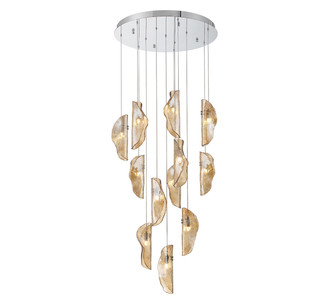 Lib & Co. - 10164-018-01 - LED Chandelier - Sorrento - Chrome