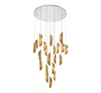 Lib & Co. - 10167-020-01 - LED Chandelier - Sorrento - Chrome