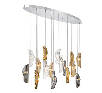 Lib & Co. - 10172-024-01 - LED Chandelier - Sorrento - Chrome