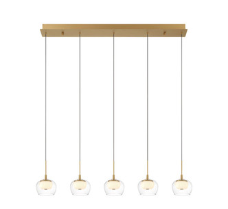 Lib & Co. - 10217-030 - LED Chandelier - Manarola - Painted Antique Brass