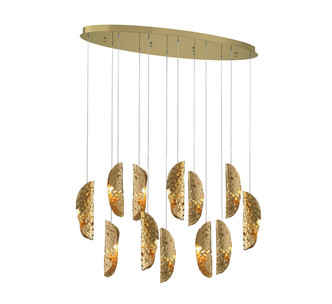 Lib & Co. - 12034-020-07 - LED Chandelier - Sorrento - Gold