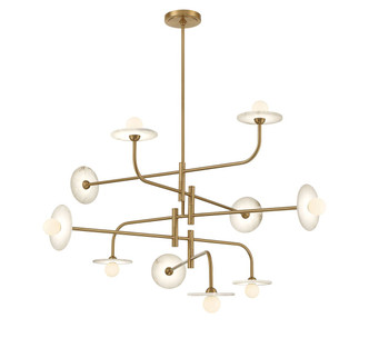 Lib & Co. - 12053-037 - LED Chandelier - Teramo - Brushed Brass