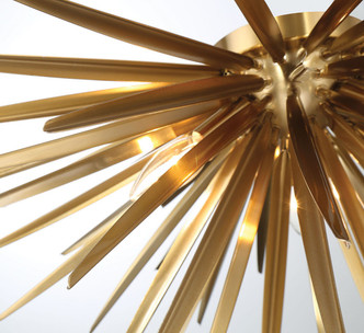 Trapani Three Light Ceiling Mount (12058-05)