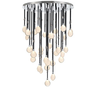 Lib & Co. - 12067-02 - LED Chandelier - Bellissima - Black Sleeve