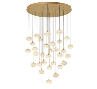 Lib & Co. - 12123-030 - LED Chandelier - Calcolo - Painted Antique Brass