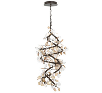 Lib & Co. - 12196-043 - LED Chandelier - Pisa - Black with Gold Accent