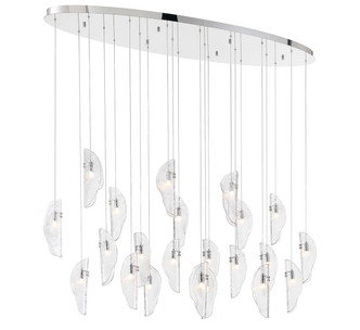 Lib & Co. - 12220-017-01 - LED Chandelier - SORRENTO - Chrome