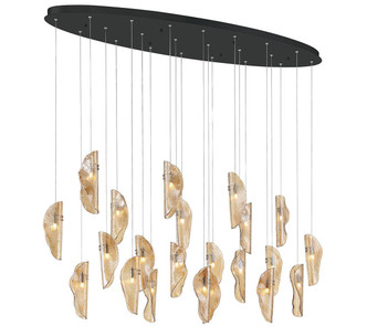 Lib & Co. - 12220-018-02 - LED Chandelier - Sorrento - Black