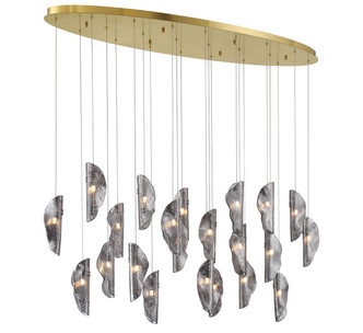 Lib & Co. - 12220-019-07 - LED Chandelier - Sorrento - Gold