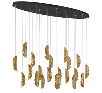 Lib & Co. - 12220-020-02 - LED Chandelier - SORRENTO - Matte Black