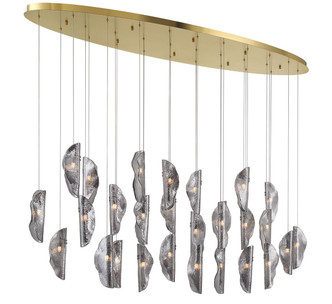 Lib & Co. - 12221-019-07 - LED Chandelier - Sorrento - Plated Brushed Gold