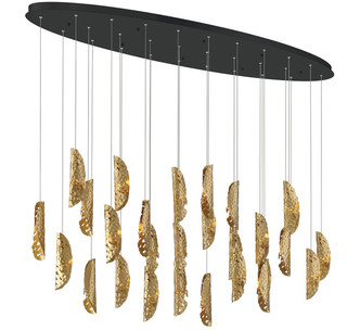 Lib & Co. - 12221-020-02 - LED Chandelier - SORRENTO - Matte Black