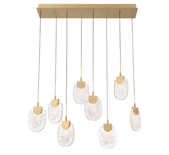 Lib & Co. - 12293-030 - LED Chandelier - Castelo - Painted Antique Brass