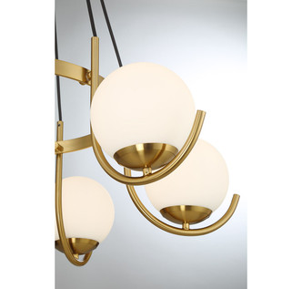 Abella Six Light Chandelier (V6-L1-1345-6-322)