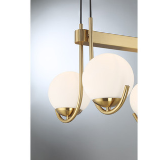 Abella Eight Light Linear Chandelier (V6-L1-1347-8-322)