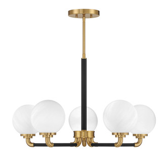 Dresden Five Light Chandelier (V6-L1-9605-5-143)