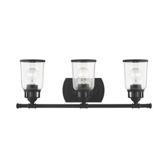 Livex Lighting - 10513-04 - Three Light Vanity - Lawrenceville - Black