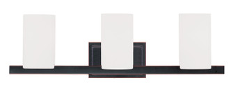 Livex Lighting - 1333-67 - Three Light Bath Vanity - Astoria - Hand Applied Olde Bronze
